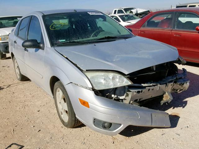 1FAFP34N35W242403 - 2005 FORD FOCUS ZX4 SILVER photo 1