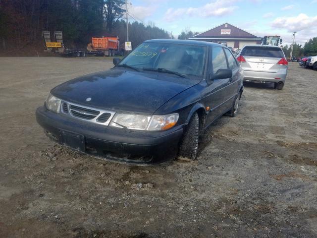 YS3DD38N3X2885997 - 1999 SAAB 9-3 S BLUE photo 2