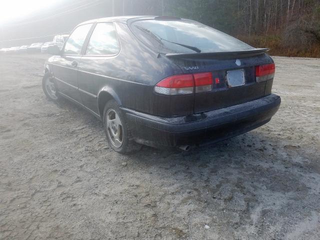 YS3DD38N3X2885997 - 1999 SAAB 9-3 S BLUE photo 3