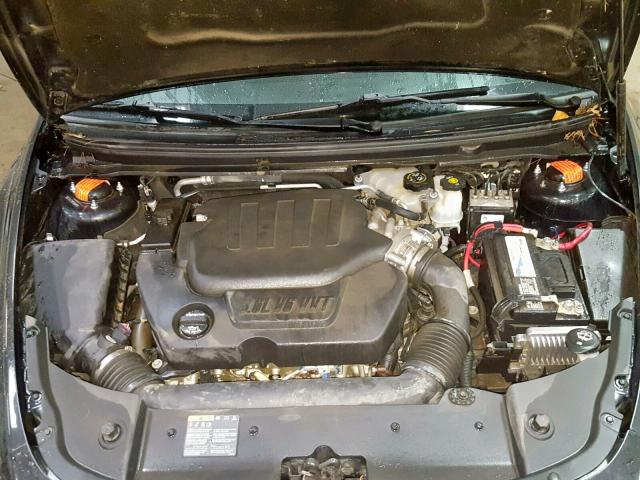 1G1ZE5E75BF306342 - 2011 CHEVROLET MALIBU LTZ შავი ფოტო 7