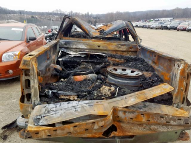 1GC1KVEG9FF553480 - 2015 CHEVROLET SILVERADO BURN photo 10