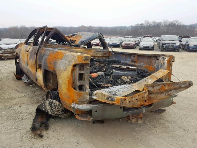 1GC1KVEG9FF553480 - 2015 CHEVROLET SILVERADO BURN photo 3