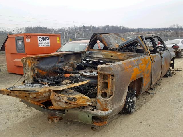 1GC1KVEG9FF553480 - 2015 CHEVROLET SILVERADO BURN photo 4