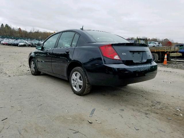 1G8AJ55F37Z147540 - 2007 SATURN ION LEVEL BLACK photo 3