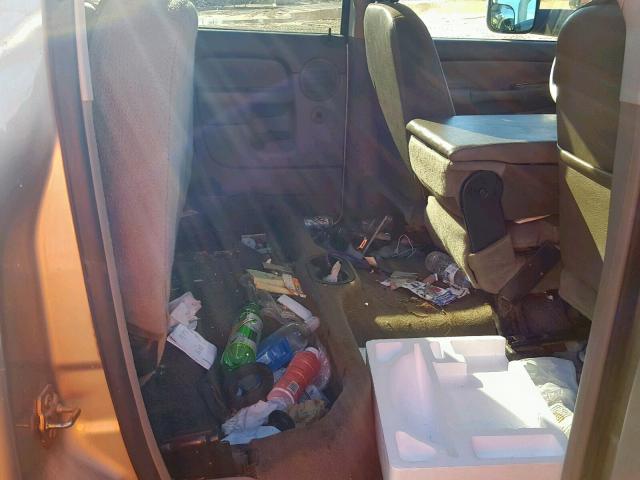 3D7KA28CX4G243483 - 2004 DODGE RAM 2500 S თაფლისფერი ფოტო 6