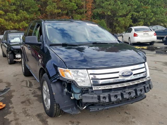 2FMDK36C08BA14517 - 2008 FORD EDGE SE BLACK photo 1