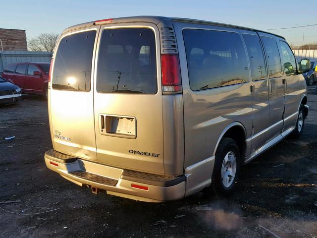 1GNFG65RX11221267 - 2001 CHEVROLET EXPRESS G1 GRAY photo 4