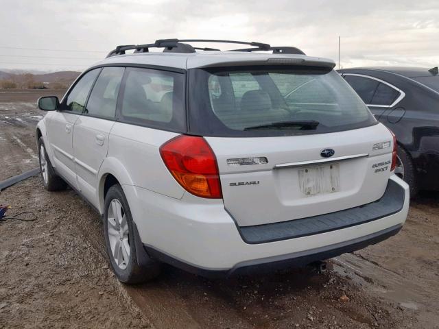 4S4BP67C966304825 - 2006 SUBARU LEGACY OUT WHITE photo 3