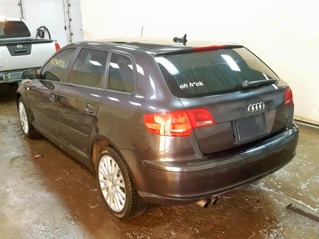 WAUNF78P66A032188 - 2006 AUDI A3 2.0 PRE GRAY photo 3