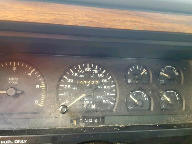 1B7FL26X7PS124119 - 1993 DODGE DAKOTA TAN photo 8