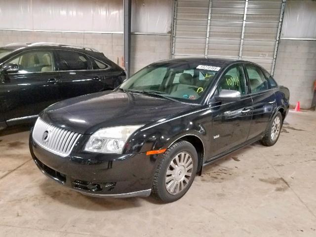 1MEHM40WX8G615854 - 2008 MERCURY SABLE LUXU BLACK photo 2