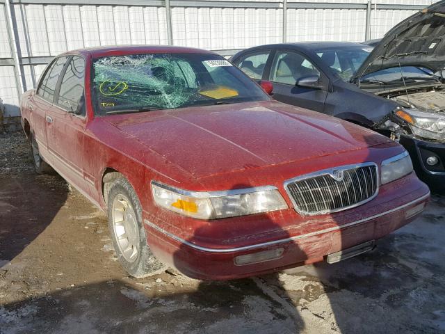 2MELM75W0TX686228 - 1996 MERCURY GRAND MARQ RED photo 1