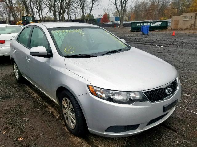 KNAFU4A20C5571983 - 2012 KIA FORTE EX SILVER photo 1