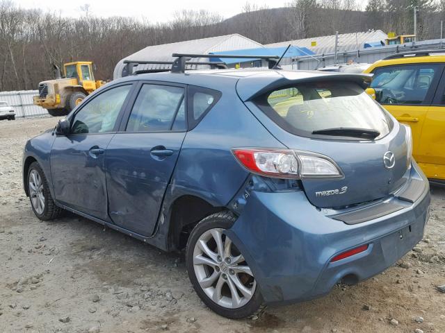 JM1BL1H61A1199554 - 2010 MAZDA 3 S BLUE photo 3