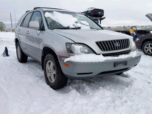 JT6HF10U0Y0099383 - 2000 LEXUS RX 300 GRAY photo 1