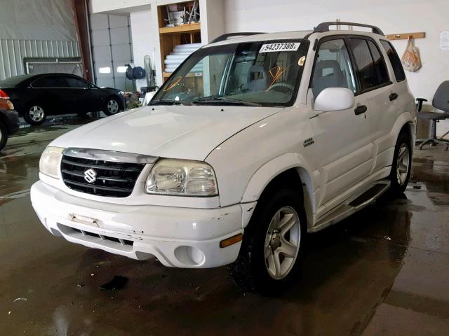 JS3TD62V614152342 - 2001 SUZUKI GRAND VITA WHITE photo 2