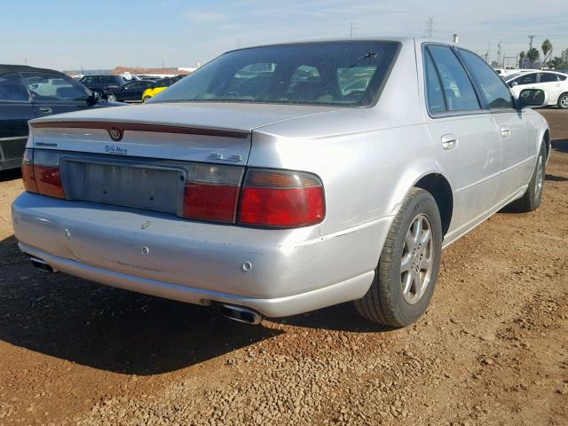 1G6KS54YX2U214721 - 2002 CADILLAC SEVILLE SL SILVER photo 4