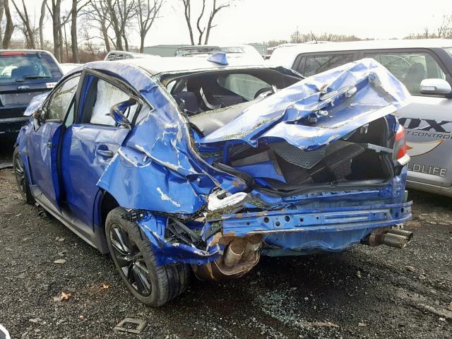 JF1VA1A66F9836417 - 2015 SUBARU WRX BLUE photo 3