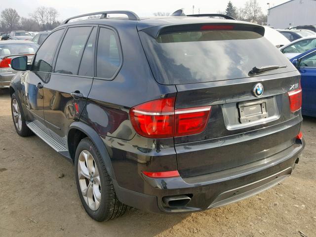 5UXZV8C5XCL424172 - 2012 BMW X5 XDRIVE5 BLACK photo 3