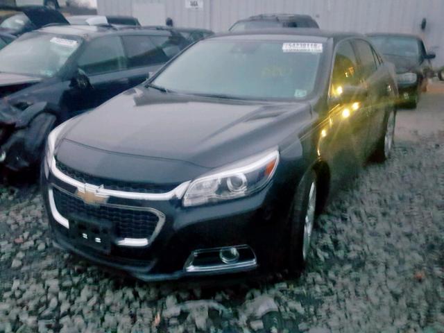 1G11J5SXXEF222700 - 2014 CHEVROLET MALIBU LTZ BLACK photo 2