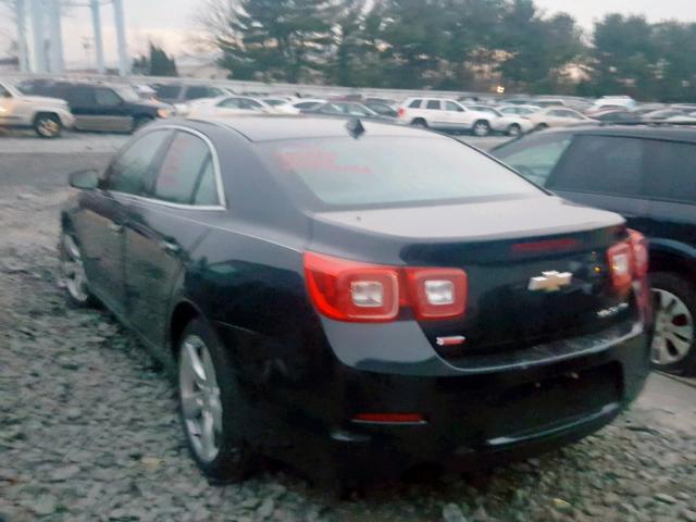 1G11J5SXXEF222700 - 2014 CHEVROLET MALIBU LTZ BLACK photo 3