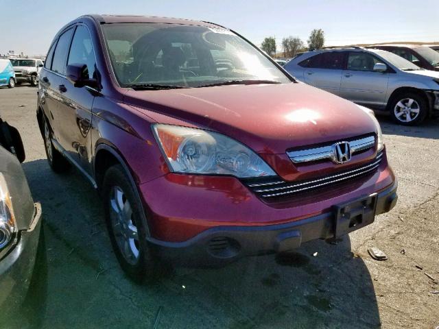 5J6RE38769L035689 - 2009 HONDA CR-V EXL RED photo 1