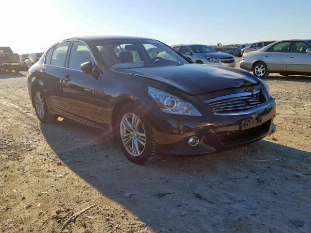 JN1CV6AP6DM306487 - 2013 INFINITI G37 BASE BLACK photo 1