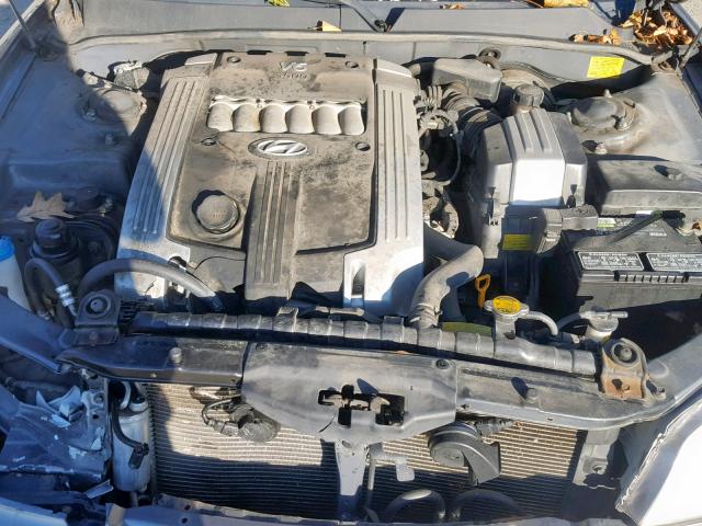 KMHFU45E54A336989 - 2004 HYUNDAI XG 350 GRAY photo 7