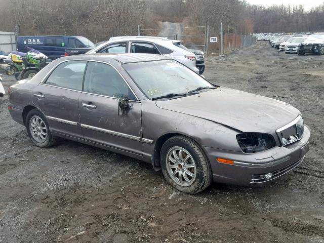 KMHFU45E54A336989 - 2004 HYUNDAI XG 350 GRAY photo 9