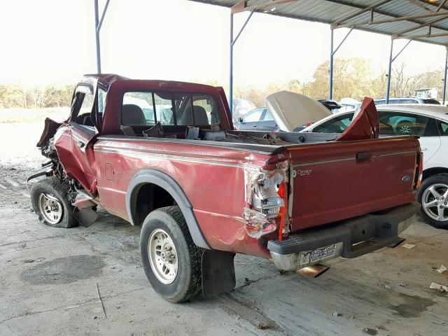 1FTCR11X3RUC56014 - 1994 FORD RANGER RED photo 3