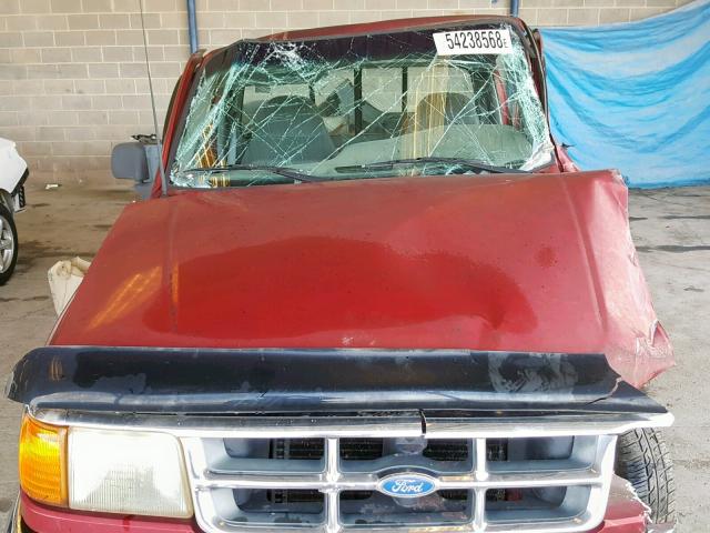 1FTCR11X3RUC56014 - 1994 FORD RANGER RED photo 7