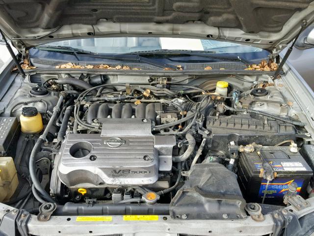 JN1CA31A21T112515 - 2001 NISSAN MAXIMA GXE GRAY photo 7