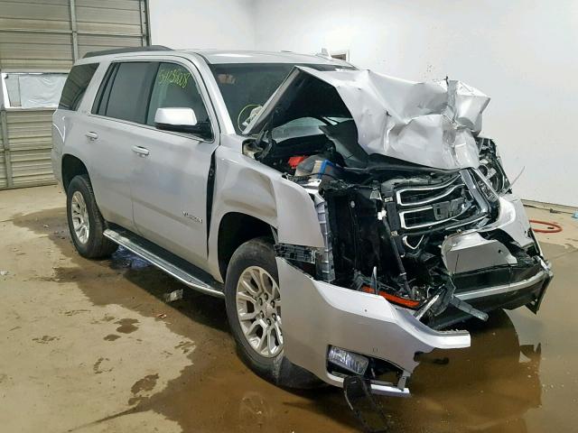 1GKS2AKC2FR665507 - 2015 GMC YUKON SLE SILVER photo 1