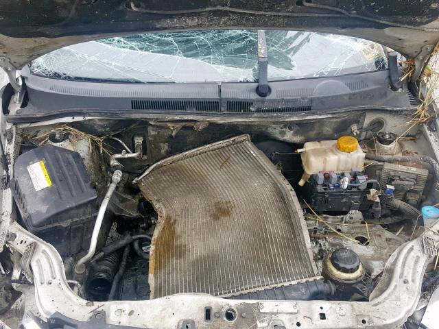 KL1TD56657B116651 - 2007 CHEVROLET AVEO BASE Күміс фото 7