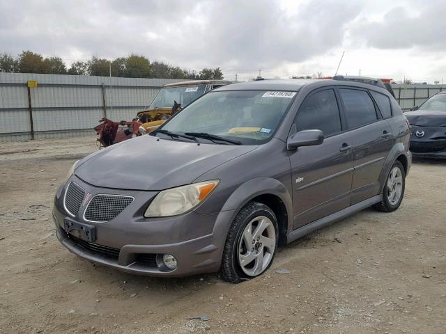 5Y2SL65867Z435841 - 2007 PONTIAC VIBE GRAY photo 2