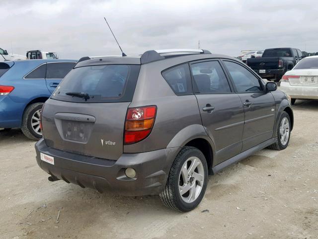 5Y2SL65867Z435841 - 2007 PONTIAC VIBE GRAY photo 4