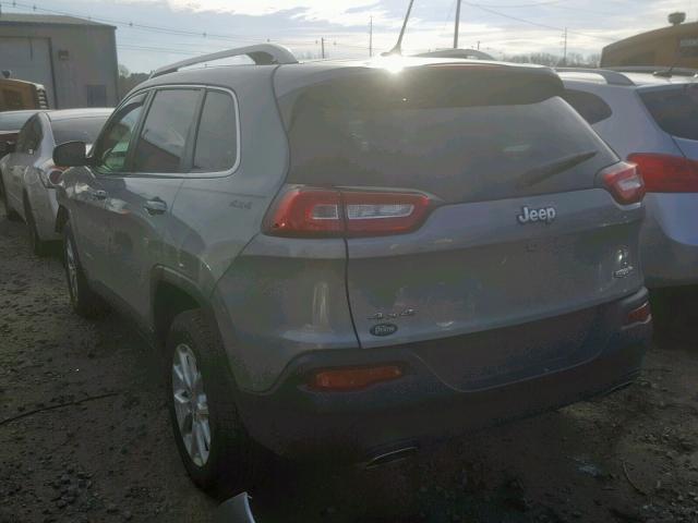 1C4PJMCS4FW751768 - 2015 JEEP CHEROKEE L GRAY photo 3