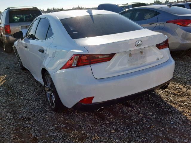 JTHBF1D25E5029365 - 2014 LEXUS IS 250 WHITE photo 3