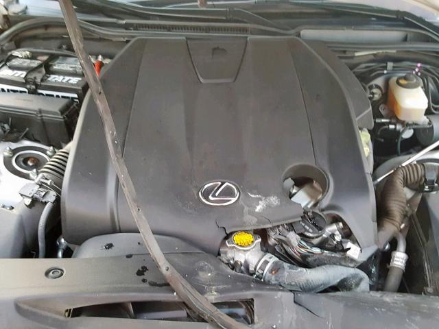 JTHBF1D25E5029365 - 2014 LEXUS IS 250 WHITE photo 7