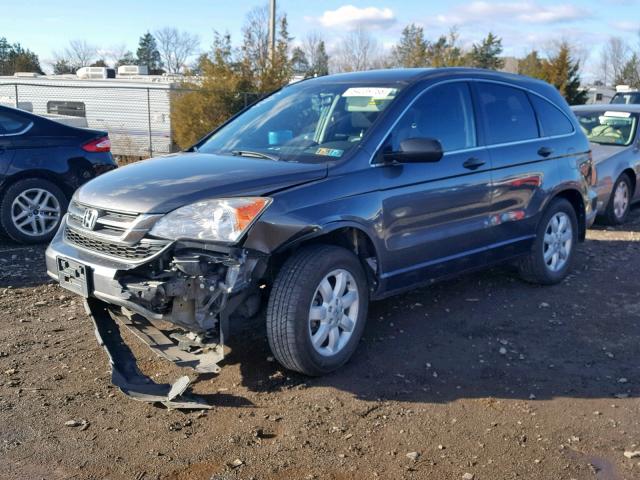 5J6RE4H41BL115287 - 2011 HONDA CR-V SE BLACK photo 2