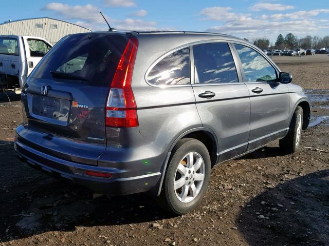 5J6RE4H41BL115287 - 2011 HONDA CR-V SE BLACK photo 4