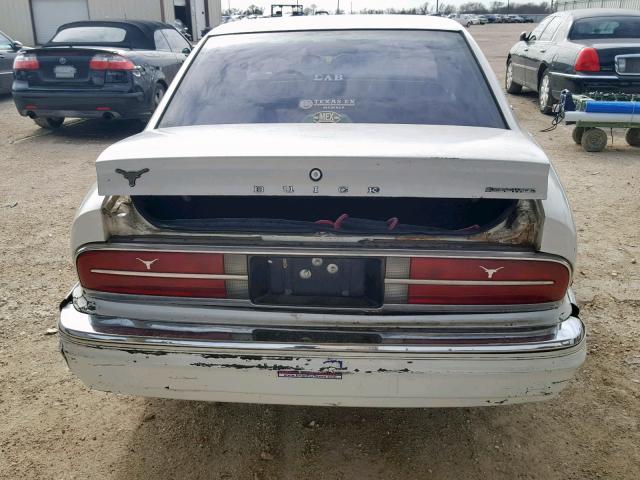 1G4CW53LXM1709383 - 1991 BUICK PARK AVENU WHITE photo 9