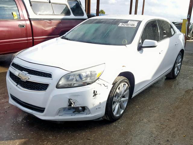 1G11E5SA1DF226116 - 2013 CHEVROLET MALIBU 2LT WHITE photo 2