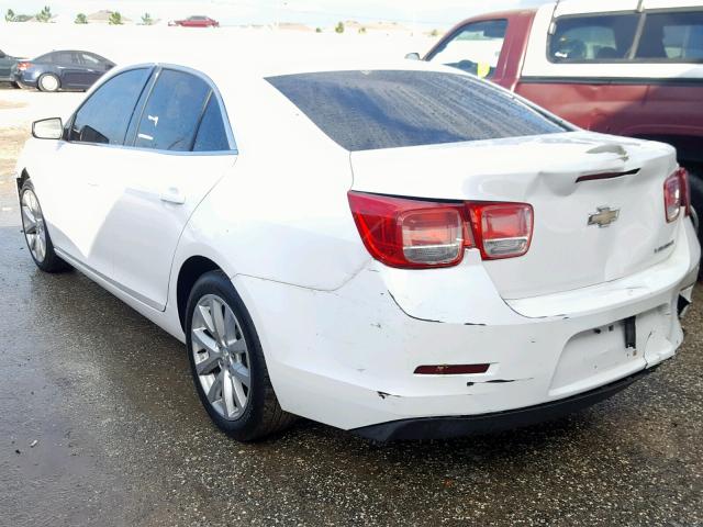 1G11E5SA1DF226116 - 2013 CHEVROLET MALIBU 2LT WHITE photo 3