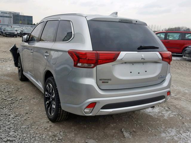 JA4J24A54JZ612435 - 2018 MITSUBISHI OUTLANDER SILVER photo 3