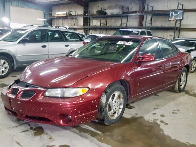 1G2WK52J93F133465 - 2003 PONTIAC GRAND PRIX RED photo 2