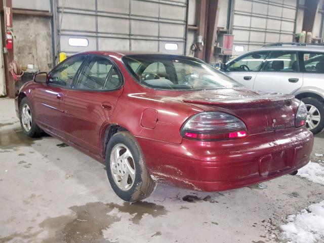 1G2WK52J93F133465 - 2003 PONTIAC GRAND PRIX RED photo 3
