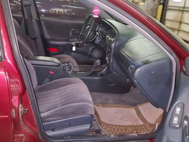 1G2WK52J93F133465 - 2003 PONTIAC GRAND PRIX RED photo 5