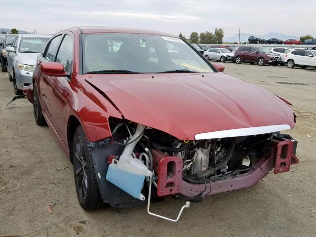 1C3CCBCG9DN719379 - 2013 CHRYSLER 200 LIMITE RED photo 1