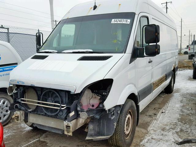 WD0BE845685322906 - 2008 DODGE SPRINTER 2 WHITE photo 2